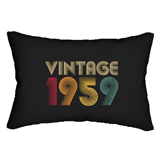 64Th 1959 Mom Dad Lumbar Pillows