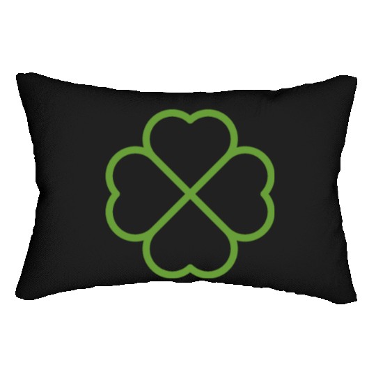 Four Leaf Clover Lumbar Pillows