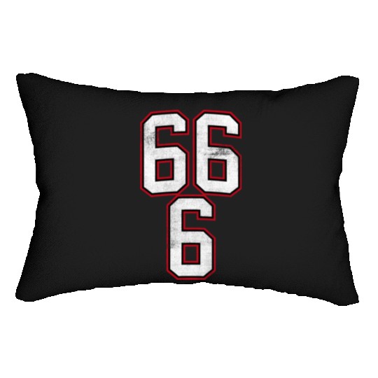 666 The Number of The Beast Lumbar Pillows