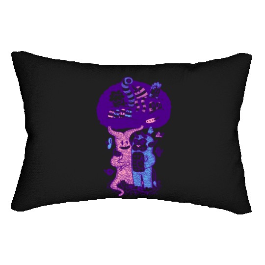 Happy Tree Friends Ii Lumbar Pillows