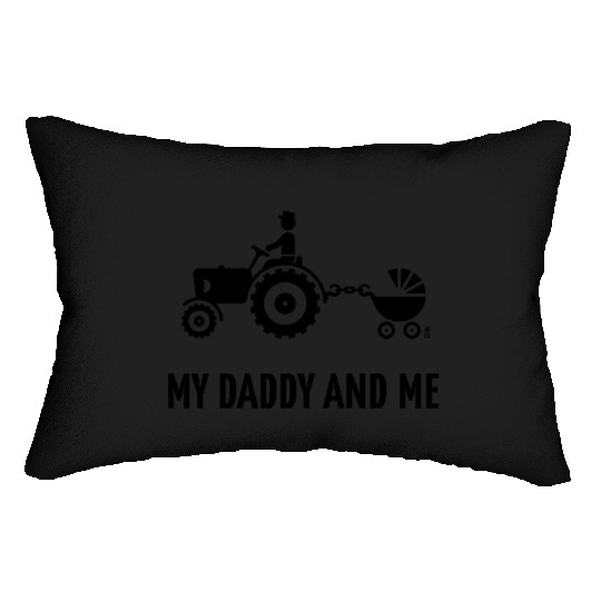 My Daddy And Me (Tractor & Stroller / Buggy / B) Lumbar Pillows