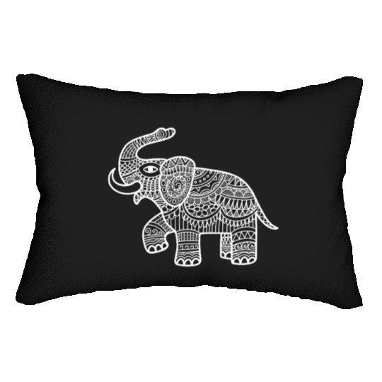 Elephant Lumbar Pillows