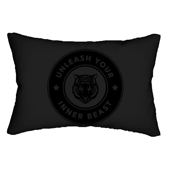 Martial Arts Unleash Your Inner Beast Lumbar Pillows