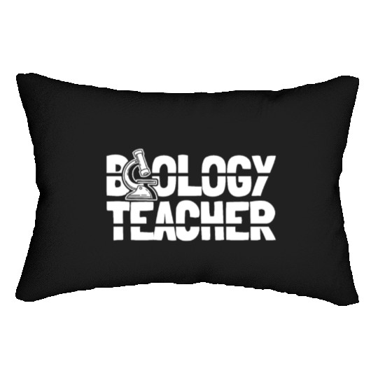Biology Biologist Biology Teacher Lumbar Pillows