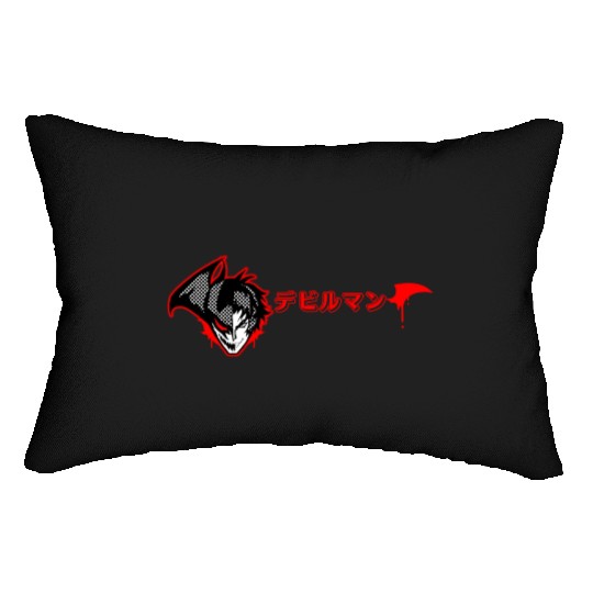 Devilman Crybaby classic Lumbar Pillows