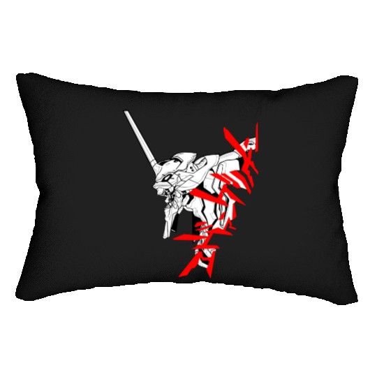 eva is angry Lumbar Pillows