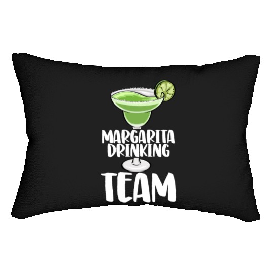 Margarita Drinking Team Lumbar Pillows