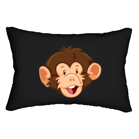 Monkey face Lumbar Pillows