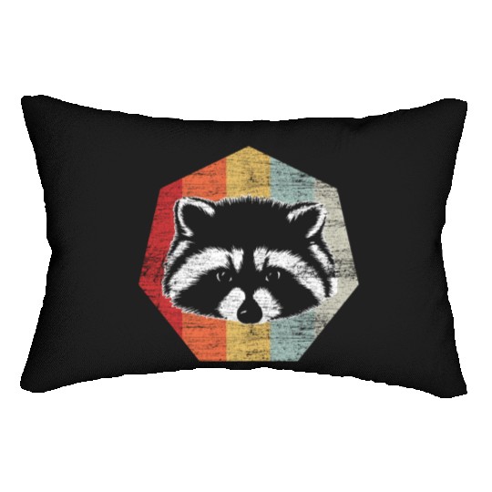 Ra Rac Trash Panda Lumbar Pillows