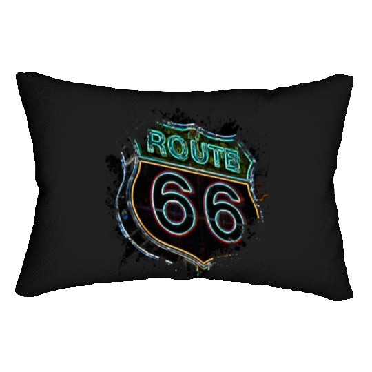 Route 66 Lumbar Pillows