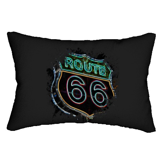 Route 66 Lumbar Pillows