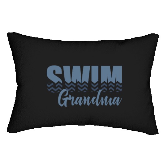 Swim Grandma Lumbar Pillows
