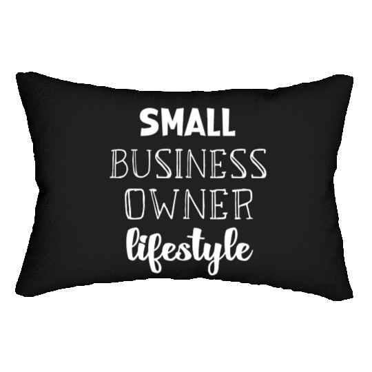 Small Business Owner Lifestyle Lumbar Pillows