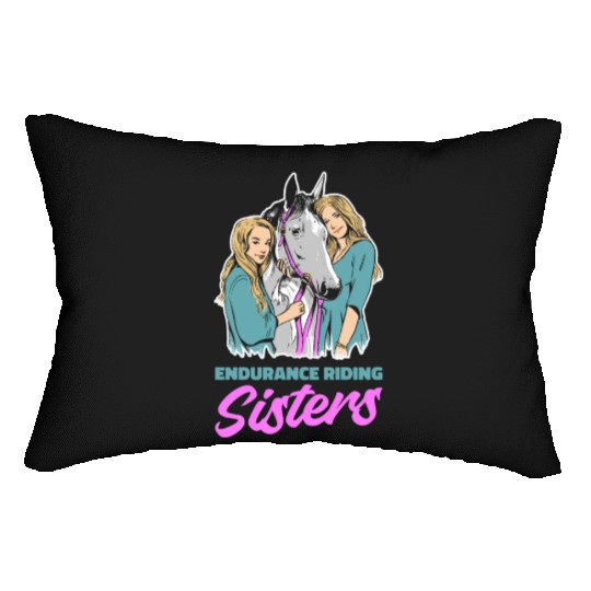 Horse Riding Sister Endurance Riding Lumbar Pillows