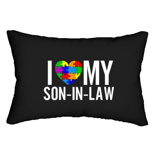 I Love My Son-In-Law Lumbar Pillows