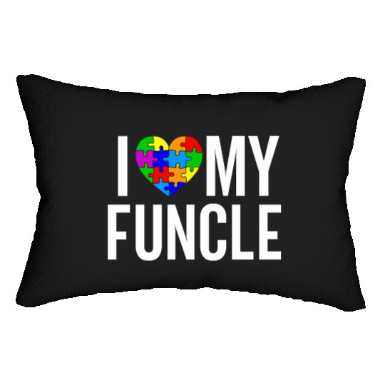 I Love My Funcle Lumbar Pillows