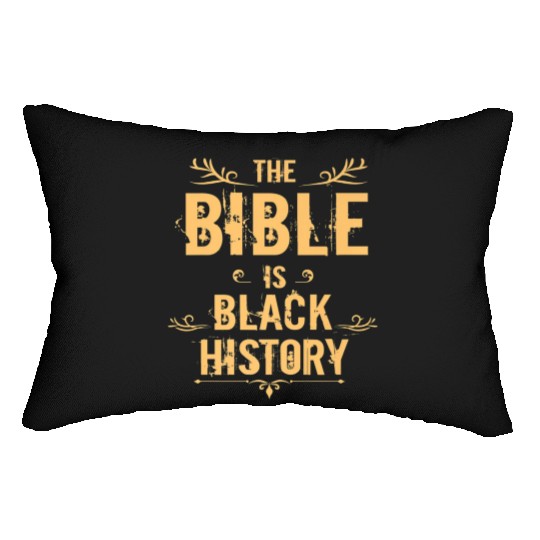 Hebrew Israelite Clothing Bible Black History Gift Lumbar Pillows