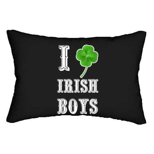 Shiny Saint Patrick s Day Shamrock Rhinestone Lumbar Pillows