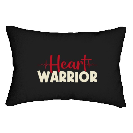 Heart Warrior Lumbar Pillows-Heart Surgery Gift-Survivor