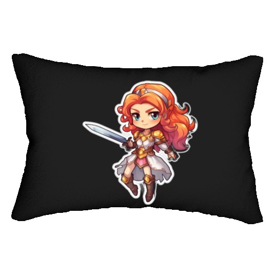 Warrior Princess Adventure Lumbar Pillows