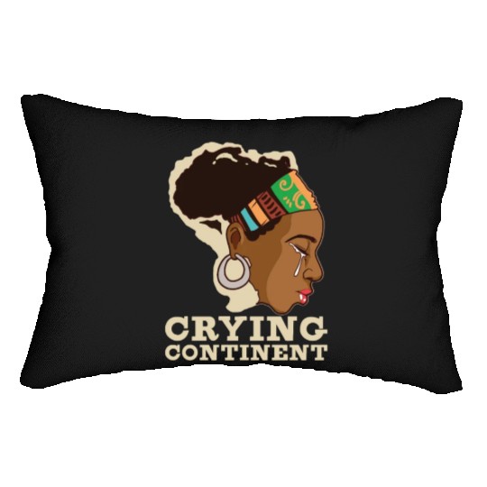 Afro Black Girl Pride Afro Girl Afrocentric Melani Lumbar Pillows