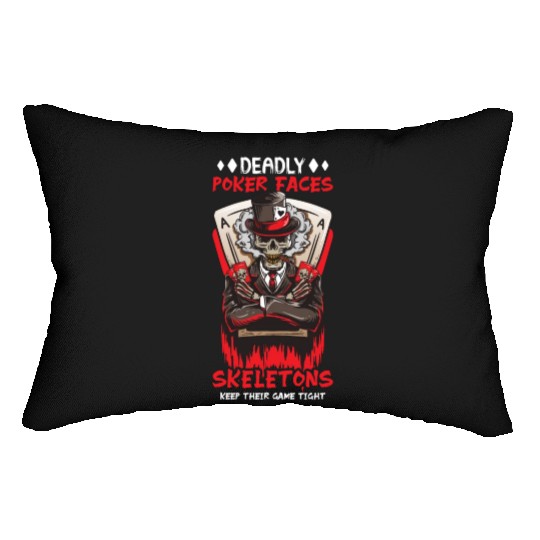 Poker Casino Poker Player Gambling Roulette Lumbar Pillows