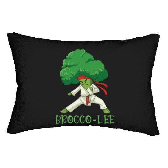 Broccoli Martial Arts Karate MMA Boxing Kicks Lumbar Pillows