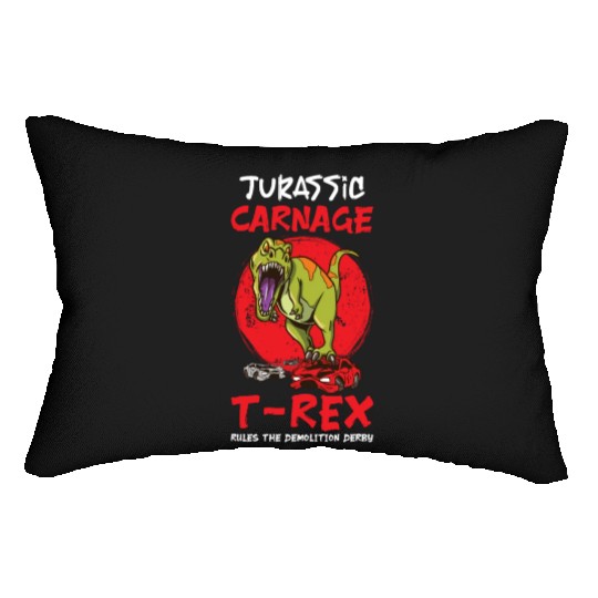 Demo Derby Demolition Derby Demolition Derby Lover Lumbar Pillows
