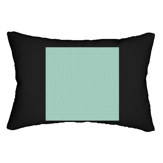 Teal White Dots Pattern Lumbar Pillows