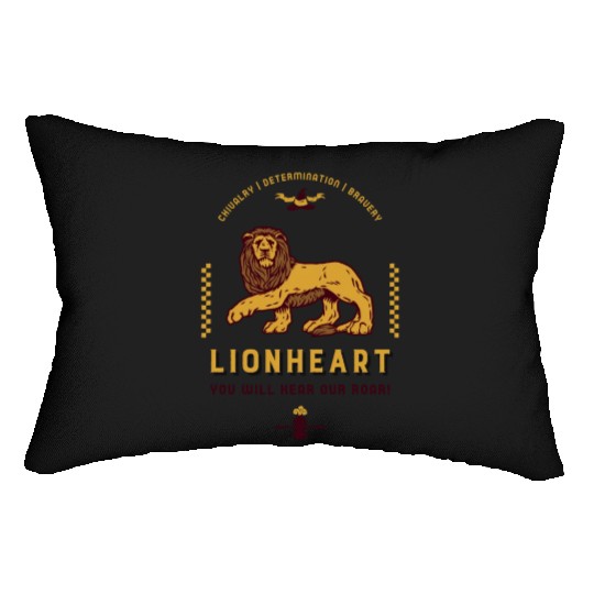 Lion Heart You Will Hear Our Roar Design Lumbar Pillows