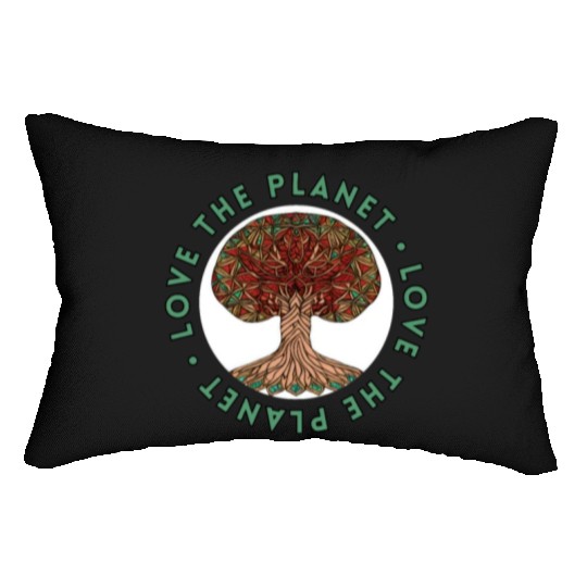 Tree: detailed, relaxing, & positive Lumbar Pillows