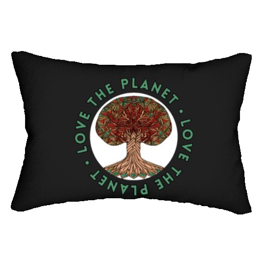 Tree: detailed, relaxing, & positive Lumbar Pillows