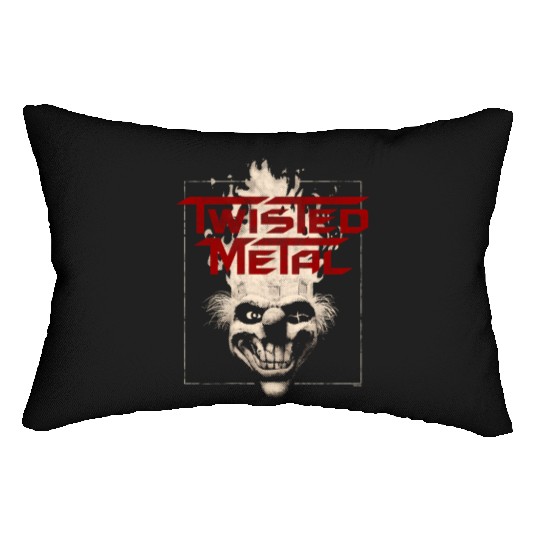 Twisted Metal Sweet Tooth Lumbar Pillows