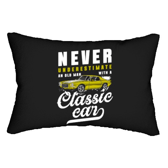 Classic Car Classic Old School Lumbar Pillows