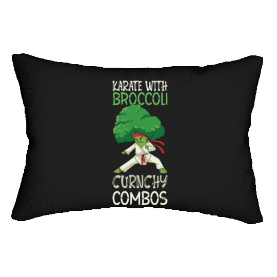 Broccoli Martial Arts Karate MMA Boxing Kicks Lumbar Pillows