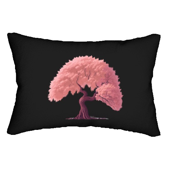 Sakura tree Lumbar Pillows