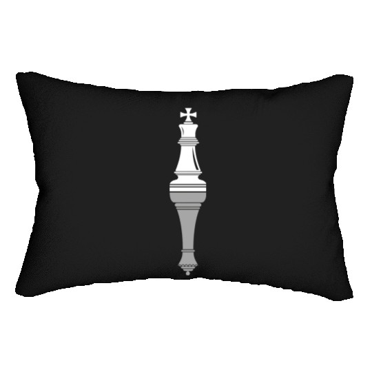 Chess King Queen Piece Game Player Club Lover Lumbar Pillows