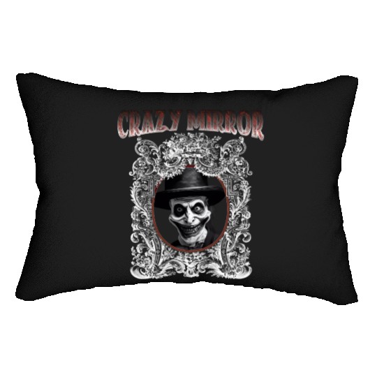 Horror Crazy Mirror Lumbar Pillows