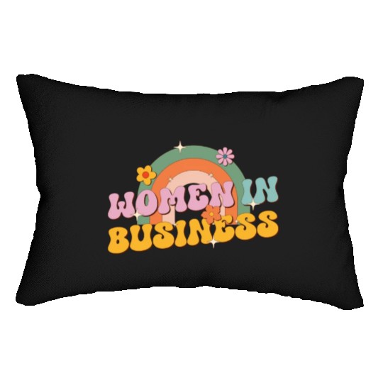 Women In Business, Women's Equality Day Lumbar Pillows