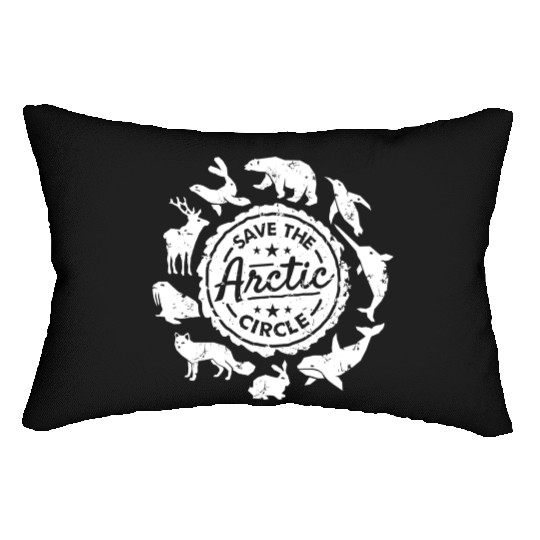 Arctic Animal Conservation Save The Arctic Circle Lumbar Pillows