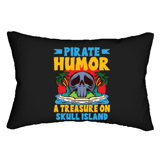 Funny Horror Pirate Pirate Ship Pirate Captain Lumbar Pillows