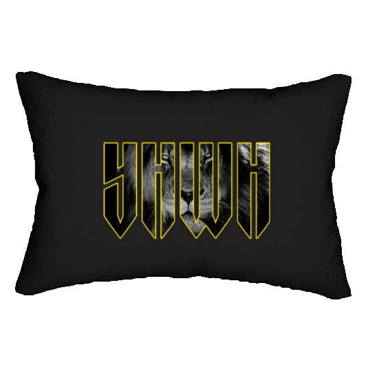 YHWH Yahweh Lion Christian Lumbar Pillows