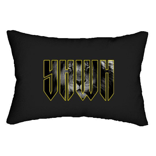 YHWH Yahweh Lion Christian Lumbar Pillows