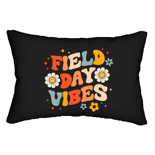 Field Day 2023 Funny Field Day Vibes Teacher Boy Lumbar Pillows