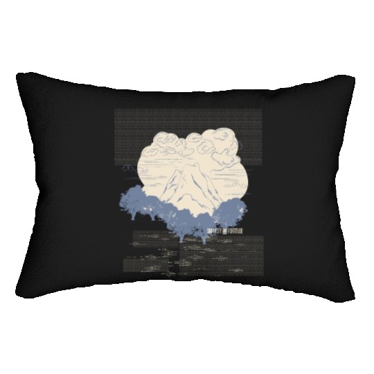 Ying And Yang Peace Of Mind Yoga Sayings Lumbar Pillows