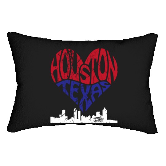 Houston Texas Pride Embrace the Spirit Lumbar Pillows