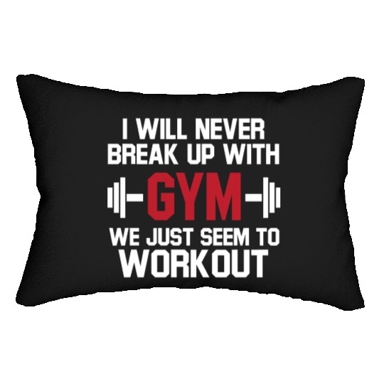 Funny Gym Fitness Workout Lumbar Pillows