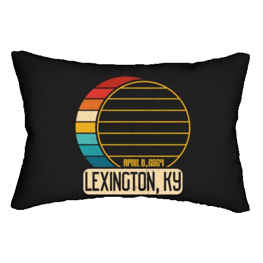 Total Solar Eclipse Kentucky Lexington EclipseLexi Lumbar Pillows