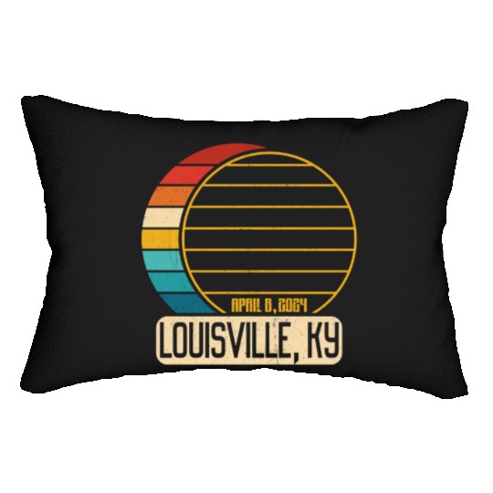 Total Solar Eclipse Kentucky Louisville EclipseLou Lumbar Pillows