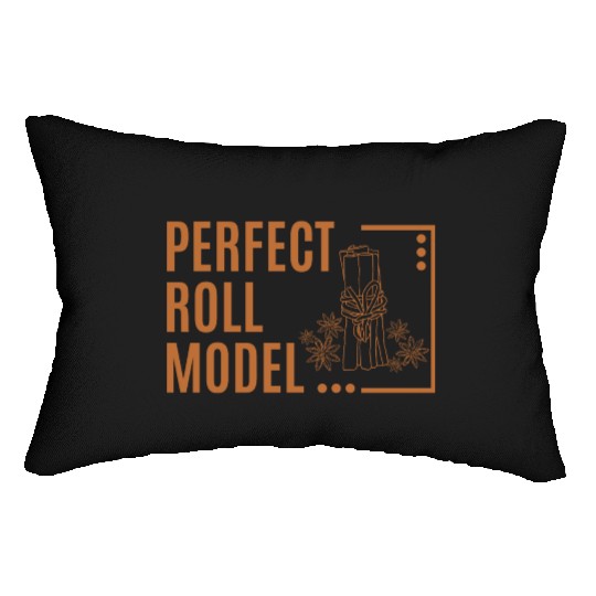 Perfect Roll Model Cinnamon Roll Mom Dad Role Mode Lumbar Pillows
